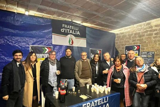 Calcata – Inaugurata la nuova sede di Fratelli d’Italia